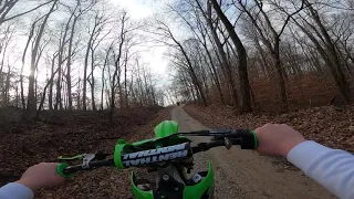 2020crf 450 and kx450 riding