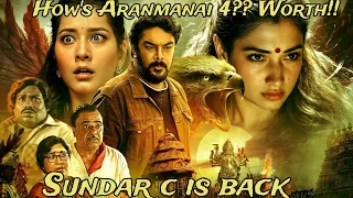 Aranmanai 4 Tamil Movie Review #aranmanai4 #Aranmanai4review #sundarc #hiphoptamizha #tamannaah