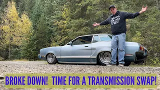 Broken transmission!  Repair or Swap?  Ford Mustang II