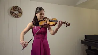 Coco Tomita  - Ysaye Sonata for Solo violin No.6 in E major Op.27 No.6