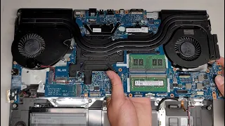 Alienware 17 R4 Disassembly RAM SSD Hard Drive Upgrade Fan Motherboard CMOS RTC Replacement Repair