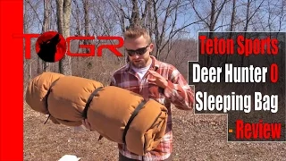 Inexpensive but Heavy - Teton Sports Deer Hunter 0 Sleeping Bag - Review