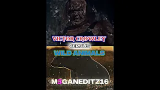 Victor Crowley (Hatchet) Vs Wild Animals #edit #battle #victorcrowley #wildanimals #horror #slasher