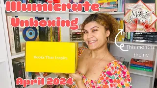 ILLUMICRATE UNBOXING 📦 | MAGIC VS. SCIENCE 🪄 | APRIL 2024 | BOOK BOX + GOODIES