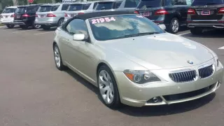 2005 BMW 645CI CONVERTIBLE FOR SALE