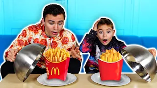 Prank Food VS Real Food Challenge!!!