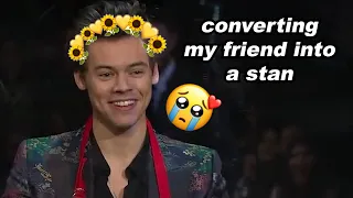 my friend doesn't like Harry Styles so i made this video to brainwash him