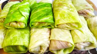 Как приготовить ГОЛУБЦЫ ИЗ КАПУСТЫ С ФАРШЕМ И РИСОМ? How to cook cabbage rolls with meat and rice?