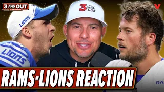 Wild Card Sunday Reaction: Goff & Lions beat Stafford & Rams, Belichick to Cowboys? | 3 & Out