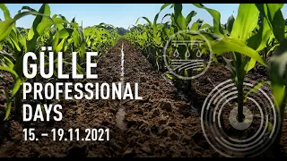 Gülle Professional Days vom 15.-19. November 2021 - das Gülletechnik-Event