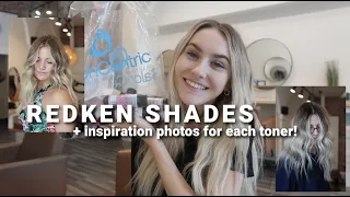 REDKEN SHADES EQ HAUL! + Picture Inspiration For Each Tone!