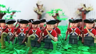 Lego American Revolution Battle of Saratoga stop motion (film)