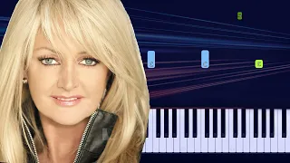 Bonnie Tyler - It's A Heartache Piano Tutorial