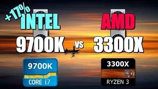 9700K vs 3300X - 2070S. CSGO, Fortnite, PUBG, GTAV, Overwatch.