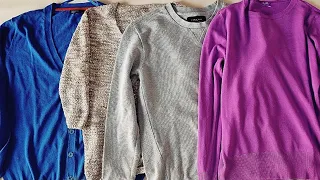 [DIY] Let's recycle the loose-necked knitwear we don't wear!!! Watch it until the end!!