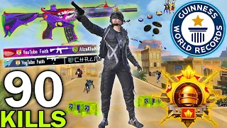 90 Kills😱MY HARDEST GAME in RANKED CONQUERORS LOBBY🥵Solo Vs Squad | PUBG Mobile