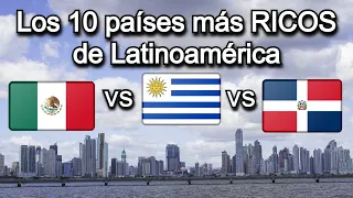 Los 10 países más RICOS de América Latina