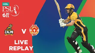 LIVE REPLAY – Islamabad United vs Peshawar Zalmi | Match 33 | HBL PSL 6