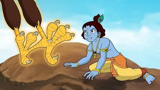 Krishna The Great - Krishna Vs the Giant Owl | Hindi Cartoon for kids | Adventure videos for kids