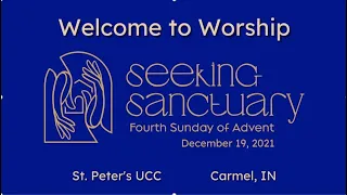 St. Peter's UCC Carmel Worship 2021 December 19