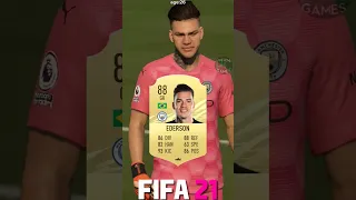 🇧🇷 EDERSON fifa evolution (16-24) #shorts #eafc24 #fc24 #fifa #ederson #mancity