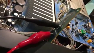 NAD 705 display backlight repair ... cool blue LEDs