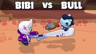 BIBI vs BULL | BT21 | Brawl Stars