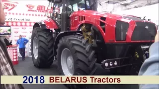 The Belarus 2018 Tractors