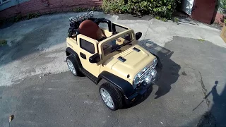 Электромобиль Jeep Wrangler JJ-JJ235