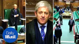 John Berocw says there's 'no issue' with baby being in commons - Daily Mail