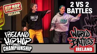 Trouble & JSKN VS Threadz & Liga - 2 VS 2 Battles at HHI Ireland 2022 Finals