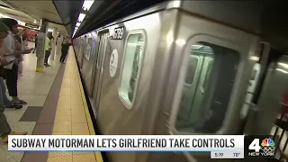 NYC Subway Motorman Lets Girlfriend Take Controls: MTA | NBC New York