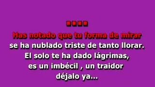 Los Vásquez   Olvidalo   KARAOKE