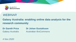 Galaxy Australia: enabling online data analysis for the research community