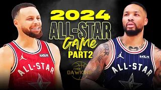 NBA 2024 All-Star Game Full Highlights | East vs West | Part2 | FreeDawkins