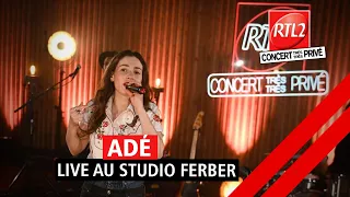 Adé interprète "Tout savoir" lors de son Concert Très Très Privé RTL2 au studio Ferber