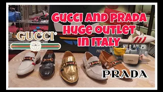 GUCCI AND PRADA OUTLET IN ITALY | BIGGEST OUTLET I'VE EVER SEEN | SAVE AND GRAB THE SPECIAL PRICES