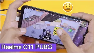 Realme C11 Pubg Gaming Test with FPS, Graphics Settings & heating | Mediatek G35 💪💪