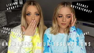 ANSWERING YOUR ASSUMPTIONS ABOUT US | LucyAndLydia