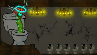 Skibidi toilet in melon playground 1-10 multiverse (All Episodes)