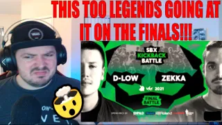 REACTING TO D-LOW VS ZEKKA | FINAL | SBX KICKBACK BATTLE 2021 (AMAZING)