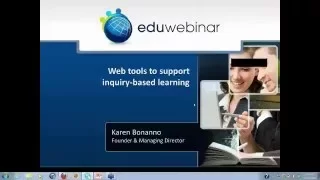 Web Tools to Support Inquiry Based Learning