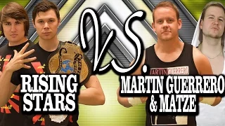 Martin Guerrero & Matze vs. Rising Stars | WRESTLING MATCH | Martin im Ring