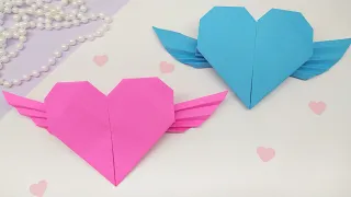 Оригами СЕРДЦЕ ИЗ БУМАГИ Валентинка из бумаги | Paper Heart / Valentine Card