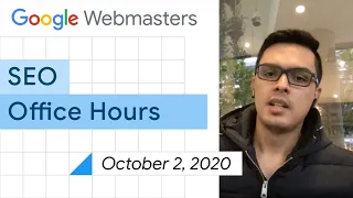 English Google SEO office-hours from October 2, 2020