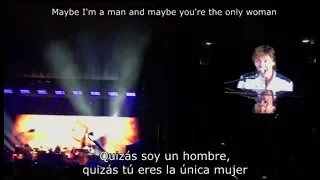 Paul McCartney - Maybe I'm Amazed (Sub Español) | México 2017