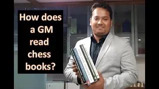 How does a GM read chess books?