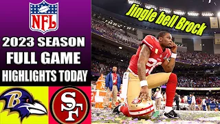 Baltimore Ravens vs San Francisco 49ers FULL GAME (12/25/23) WEEK 16 | NFL Highlights 2023