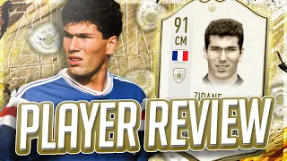 91 ZIDANE ICON PLAYER REVIEW! - FIFA 20 Ultimate Team