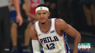 NBA 2K21 Season mode: Boston Celtics vs Philadelphia 76ers - (Xbox One HD) [1080p60FPS]